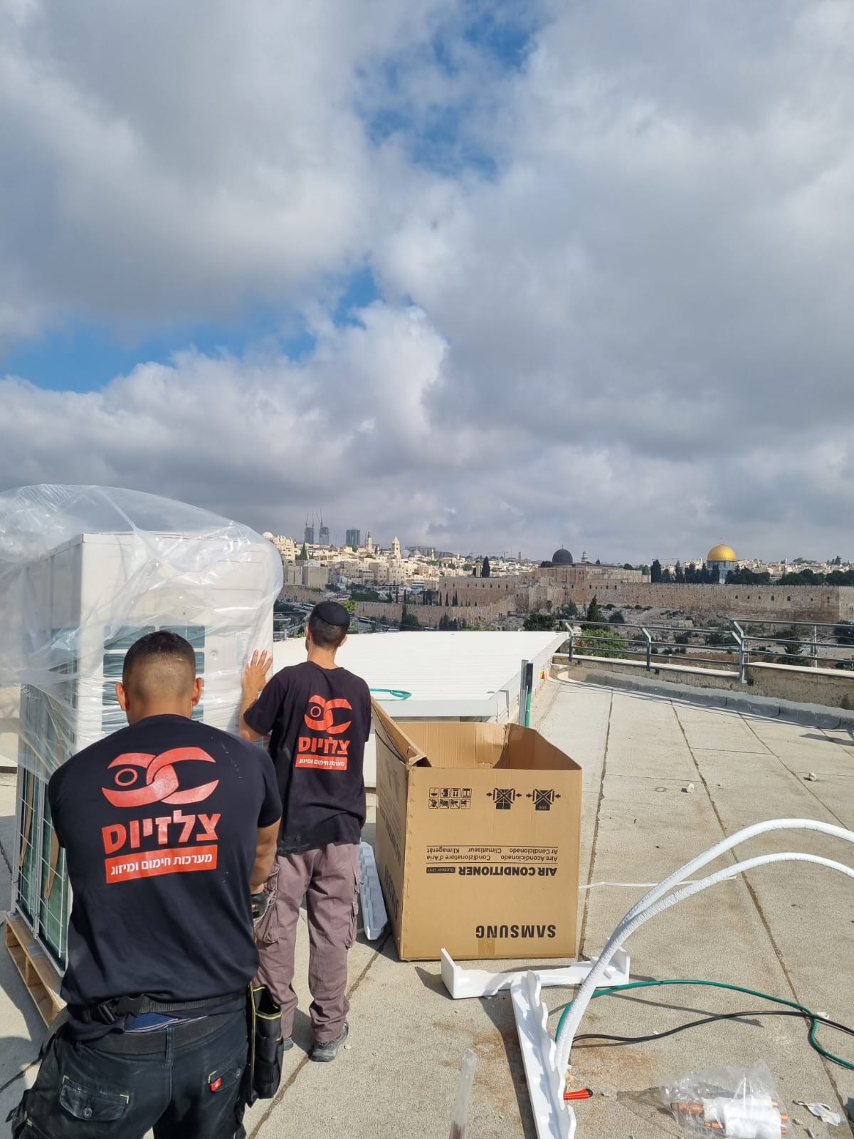 התקנת מזגן 11