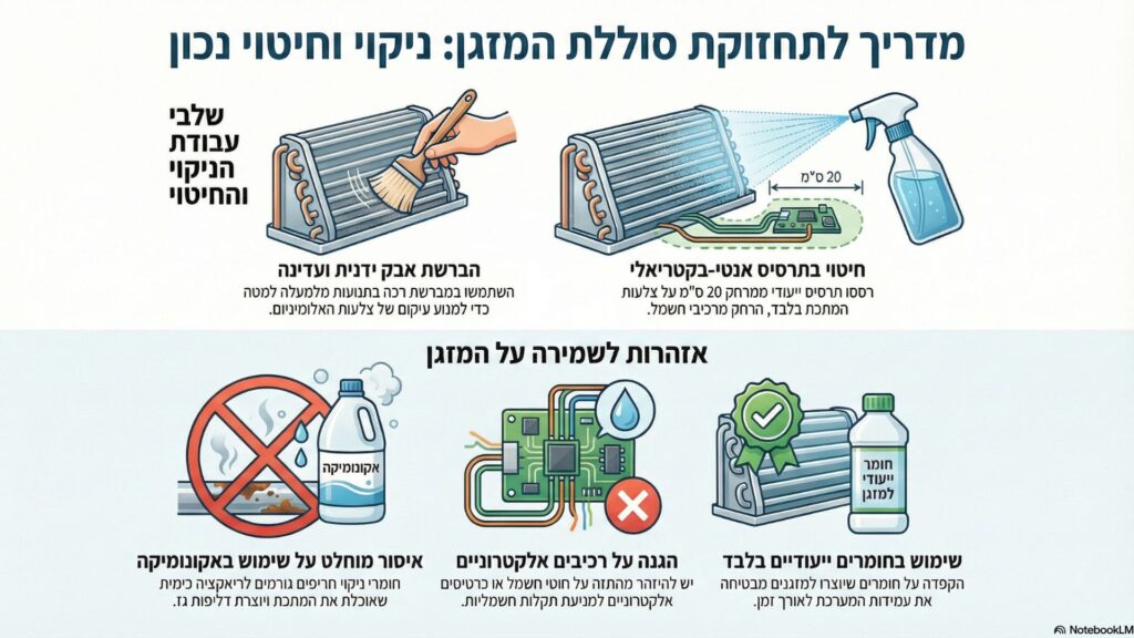 ניקוי מזגן
