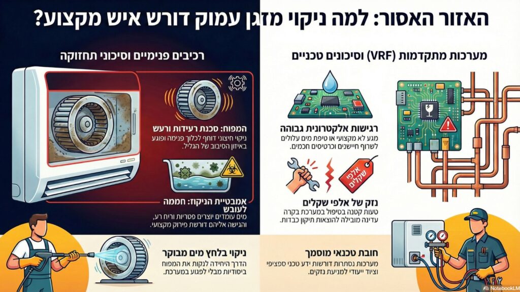 ניקוי מזגן