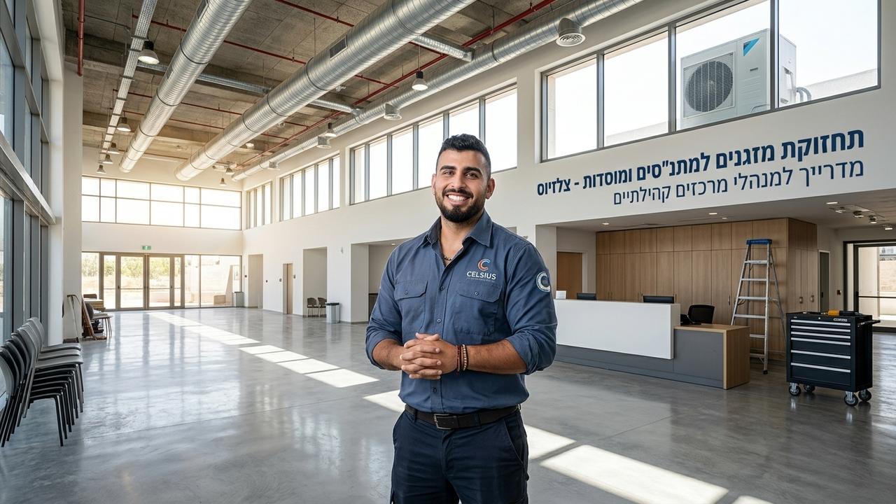 תחזוקת מזגנים למתנ"סים ומוסדות | צלזיוס מיזוג וחימום