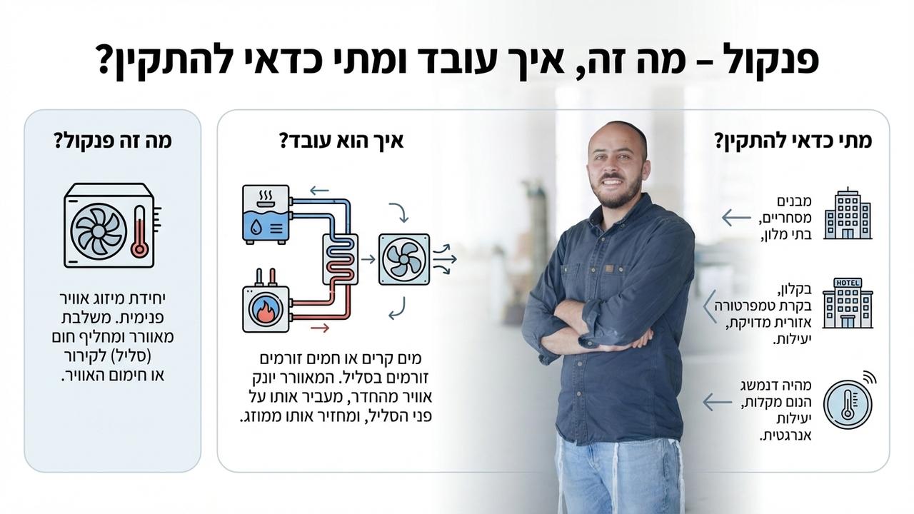 אינפוגרפיקה — פנקול - מה זה, איך עובד ומתי כדאי להתקין?