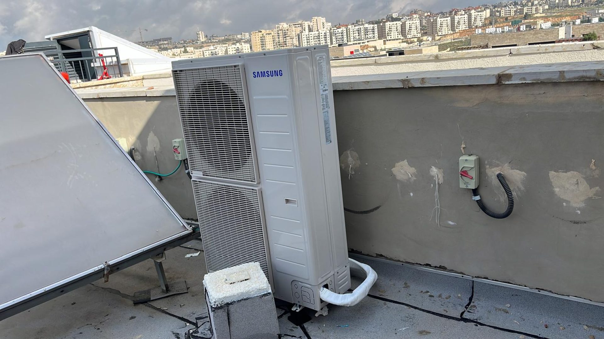 התקנת מערכות VRF בפרויקט דירות מבוא צלמונה | צלזיוס מיזוג אוויר